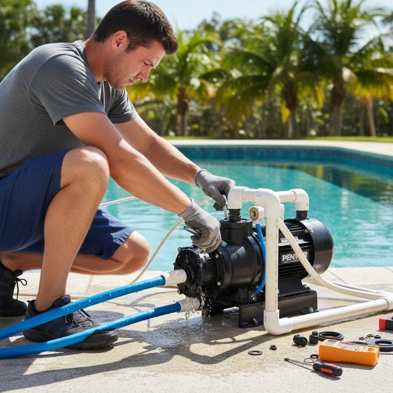 Pool Plumbing Leak Repair